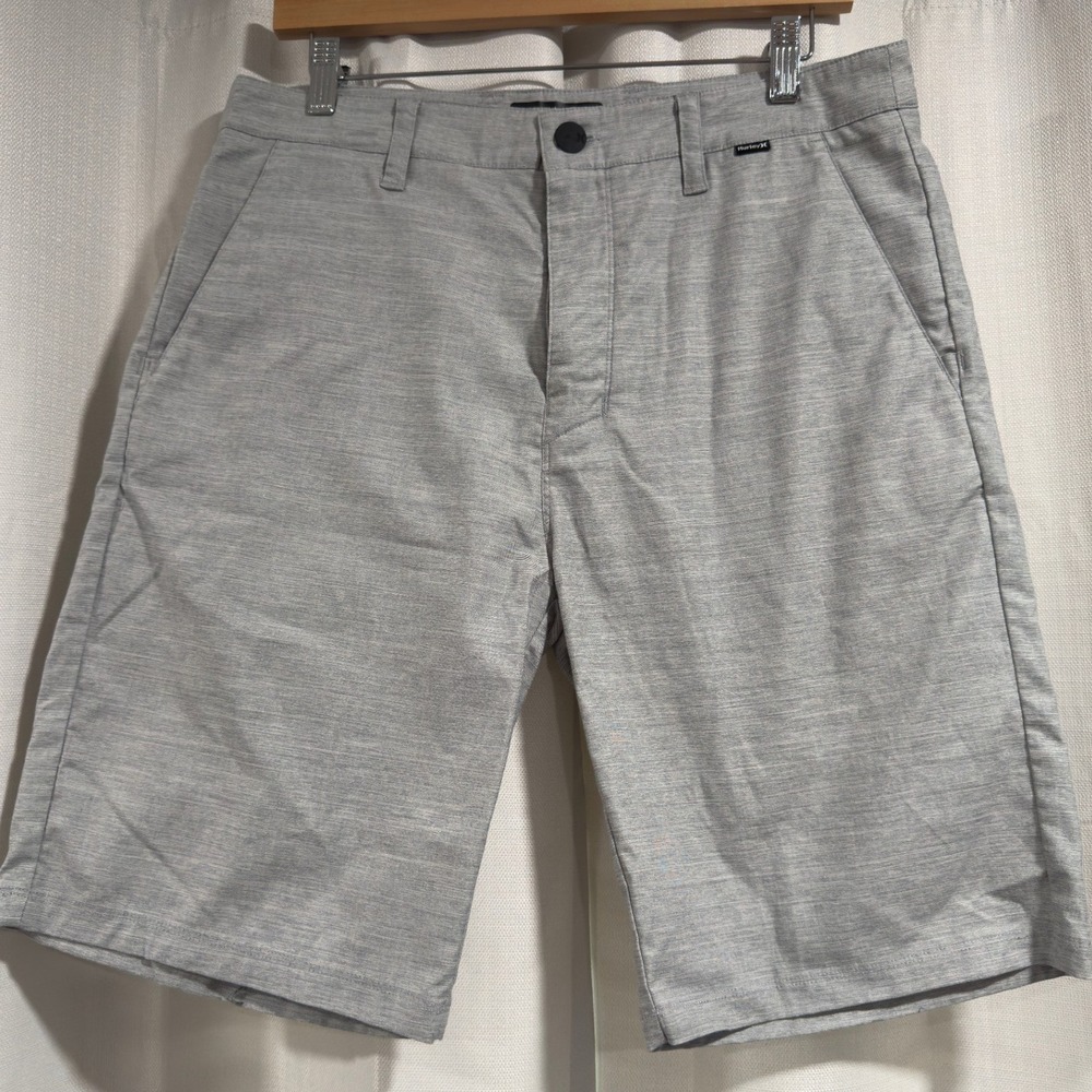 Hurley Nike Dri-FIT Hybrid Shorts Mens 31 Gray Heathered
